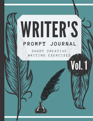 Writer's Prompt Journal - Creative Writing Warm Up Workbook - Writers