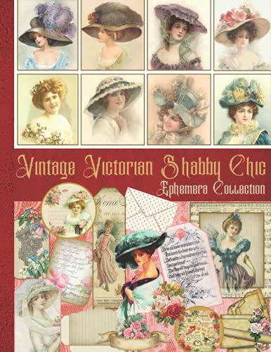 Vintage Victorian Shabby Chic Ephemera Collection