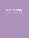 Copywork Notebook: Light Purple Softcover Blank Lined Journal by