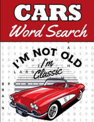 Cars Word Search: Car and Automobiles Puzzle Book for Adults Gifts