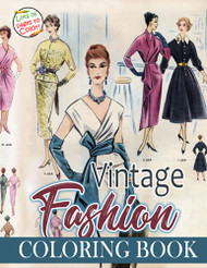 Vintage Fashion Coloring Book
