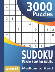 Sudoku Puzzle Book for Adults 3000