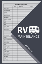 RV Maintenance Log Book