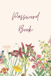 Password Book: 6 x 9 Small Password Organizer For Seniors