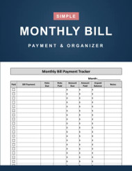 Monthly Bill Payment and Organizer