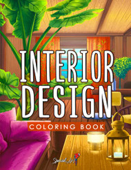Interior Design - Adult Coloring Book