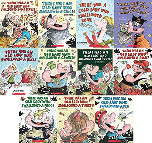 There Was an Old Lady 11-Book Collection Set