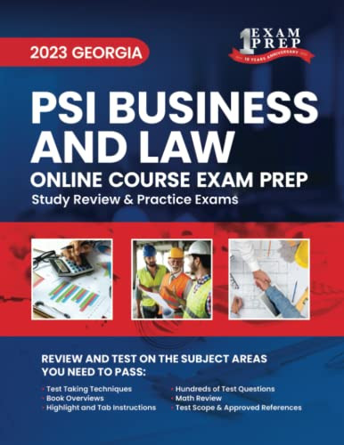 2023 Georgia PSI Business and Law Exam Prep