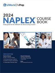 UWorld RxPrep's 2024 NAPLEX Course Book for Pharmacist Licensure Exam