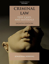 Criminal Law: Text Cases and Materials