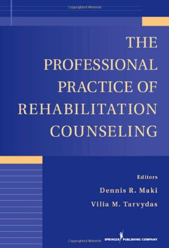 Professional Practice of Rehabilitation Counseling