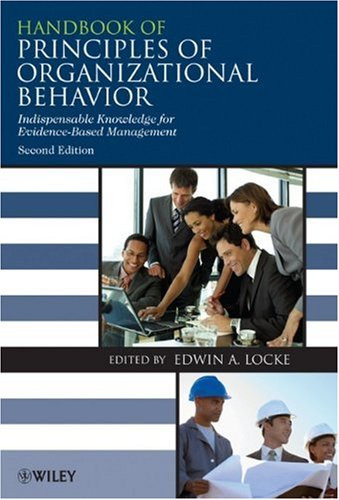 Principles of Organizational Behavior