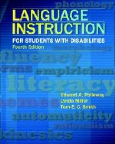Language Instruction for Students with Disabilities
