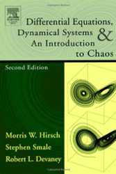 Differential Equations Dynamical Systems and an Introduction to Chaos