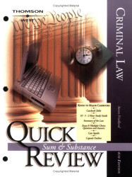 Sum and Substance Quick Review on Criminal Law