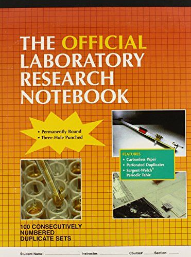 Official Laboratory Research Notebook
