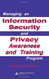 Managing An Information Security and Privacy Awareness and Training Program