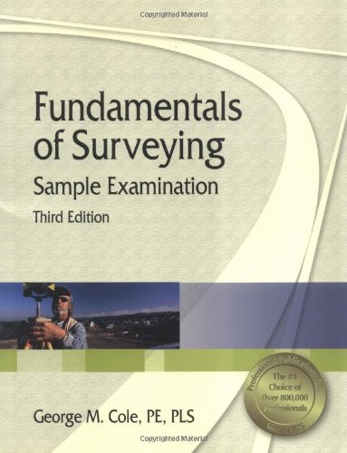 Fundamentals of Surveying Practice Exam