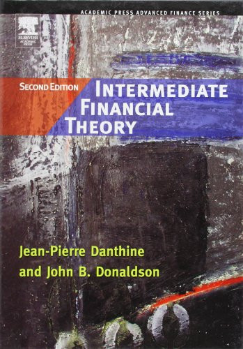 Intermediate Financial Theory