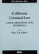 California Criminal Law