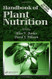 Handbook of Plant Nutrition