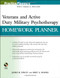 Veterans and Active Duty Military Psychotherapy Homework Planner