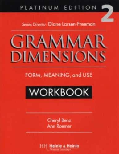 Grammar Dimensions 2 Workbook