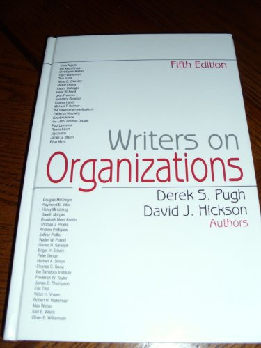 Writers on Organizations