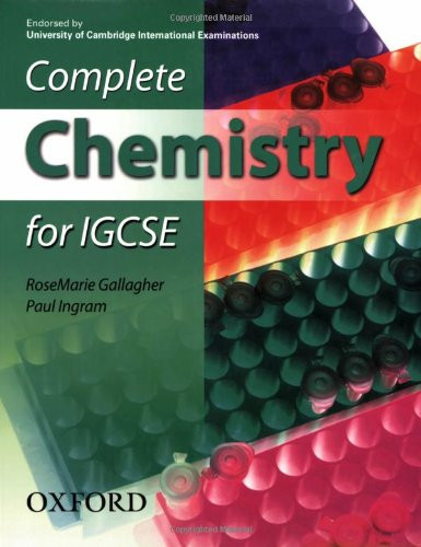 Complete Chemistry for Igcse