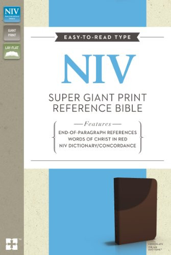 Niv Super Giant Print Reference Bible