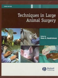 Techniques In Large Animal Surgery