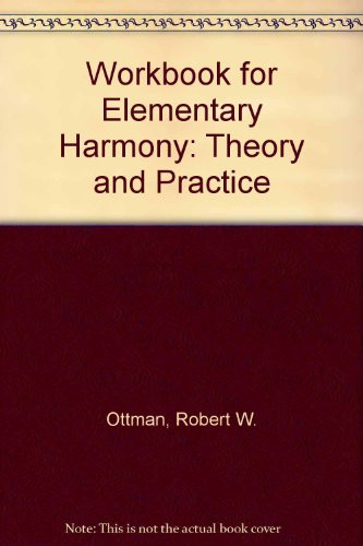 Workbook for Elementary Harmony