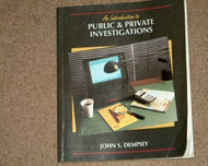 Introduction to Investigations