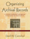 Organizing Archival Records