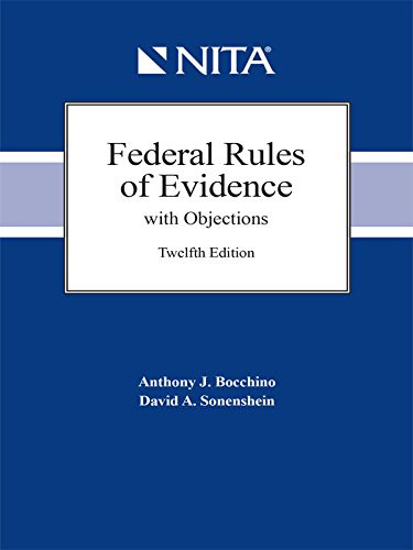 Federal Rules of Evidence with Objections