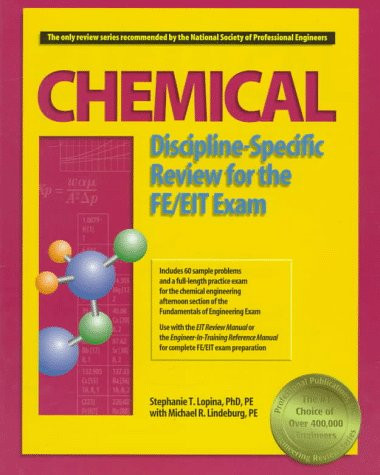 Chemical Discipline-Specific Review for the Fe/Eit Exam