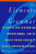 The Elements of Grammar