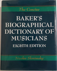 The Concise Baker's Biographical Dictionary of Musicians