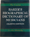 The Concise Baker's Biographical Dictionary of Musicians