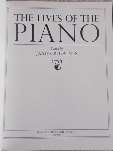 The Lives of the Piano