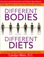 Different Bodies Different Diets: Introducing the Revolutionary 25
