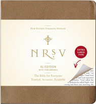 NRSV XL Edition Bonded Leather Brown
