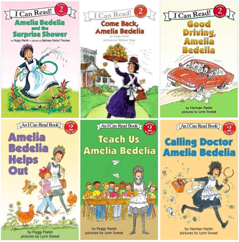 I Can Read Amelia Bedelia 6 Pack Set Level 2