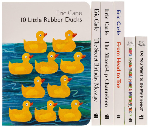 Eric Carle Six Classic Board Books Box Set (World of Eric Carle)