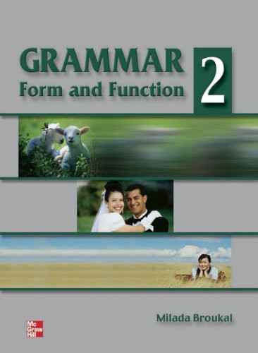 Grammar Form and Function 2 Student Book