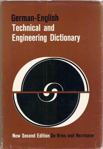 German-English Technical and Engineering Dictionary