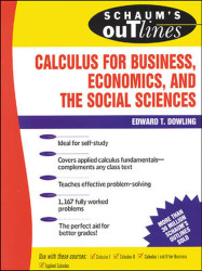 Schaum's Outline of Calculus for Business Economics and The Social