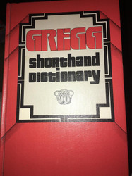 Gregg shorthand dictionary series 90