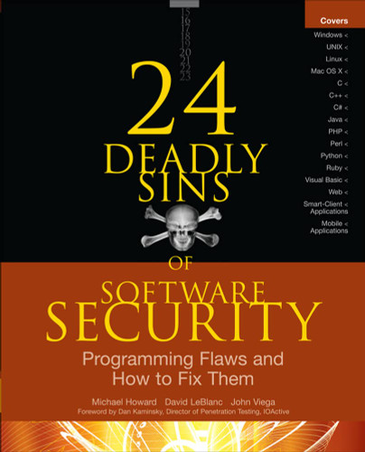 24 Deadly Sins of Software Security