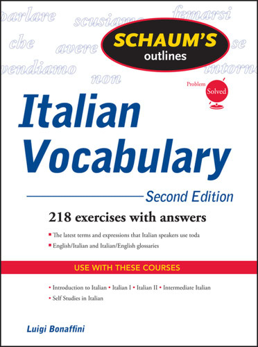 Schaum's Outline of Italian Vocabulary (Schaum's Outlines)